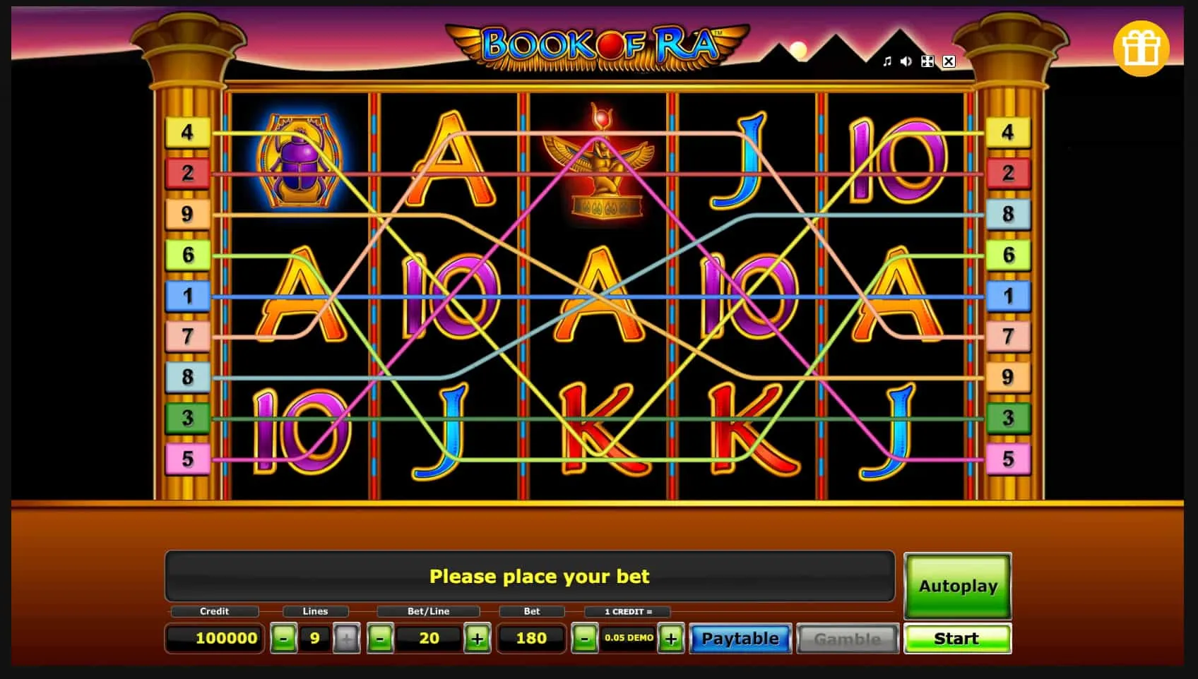 RTP e Volatilit&agrave; di Book of Ra Deluxe